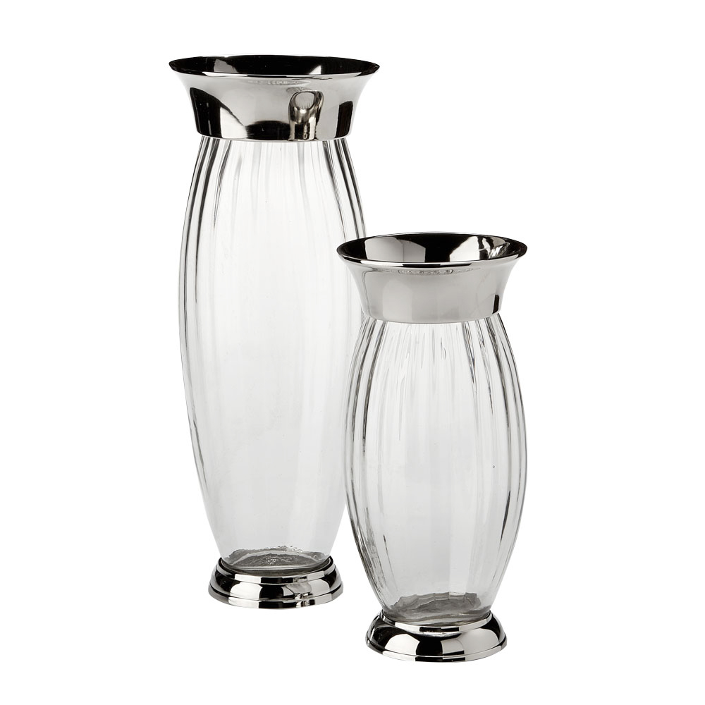 XC-6891/92 Silver Decanters